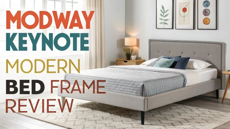 Modway Keynote Modern Bed Frame Review: Step-by-Step Guide