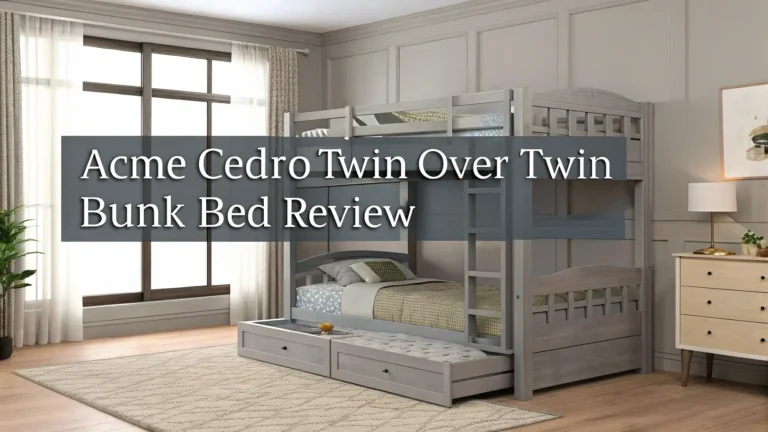 Acme Cedro Twin Over Twin Bunk Bed Review: Complete Guide