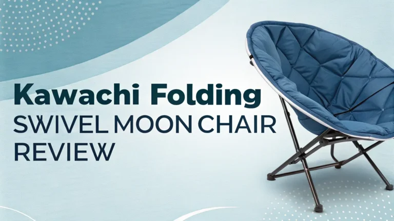 Kawachi Folding Swivel Moon Chair Review In 2026