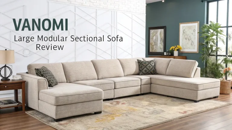 VANOMi Large Modular Sectional Sofa Review in 2026