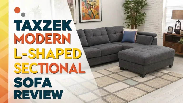 Taxzek Modern L-Shaped Sectional Sofa Review: Complete Guide