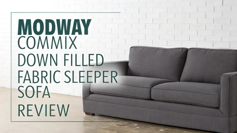 Modway Commix Down Filled Fabric Sleeper Sofa Review 2026