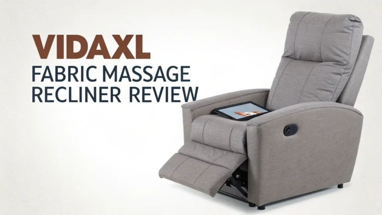 VidaXL Fabric Massage Recliner Review 2026: Is It Worth Your Money?