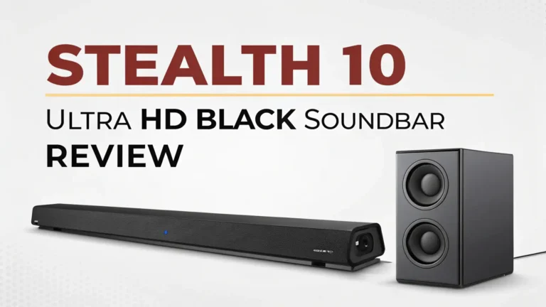 STEALTH 10 Ultra HD Black Soundbar Review: Step-by-Step Guide