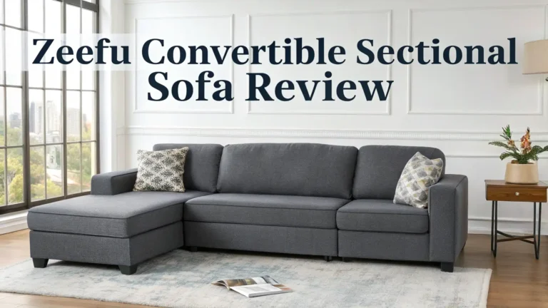 ZeeFu Convertible Sectional Sofa Review: Your Ultimate Guide in 2026