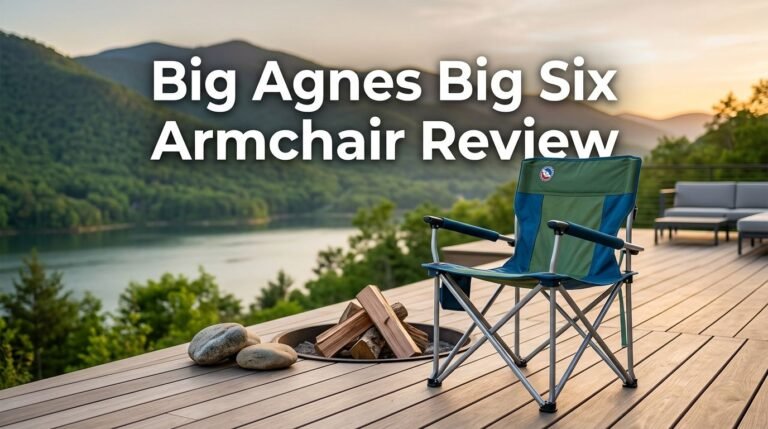 Big Agnes Big Six Armchair Review 2026: Top Tier or Trash?