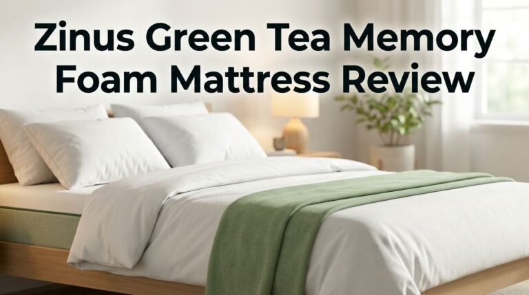 Zinus Green Tea Memory Foam Mattress Review 2026