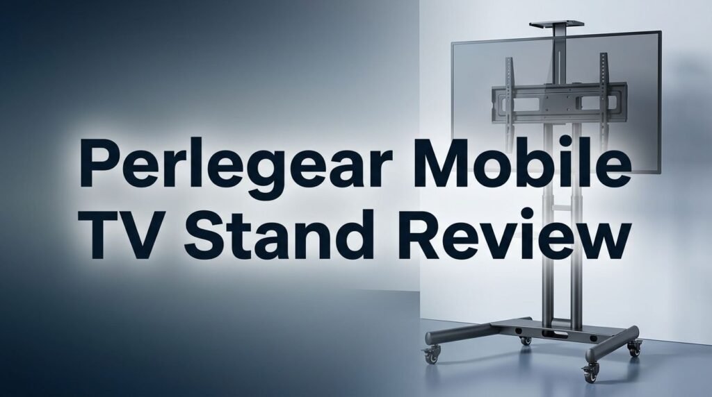 Perlegear Mobile TV Stand
