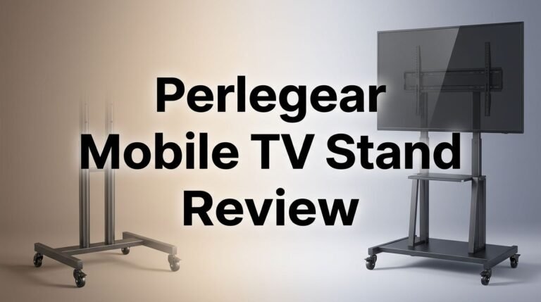 Perlegear Mobile TV Stand Review 2026: Worth Your Money?