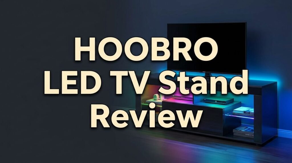 HOOBRO LED TV Stand