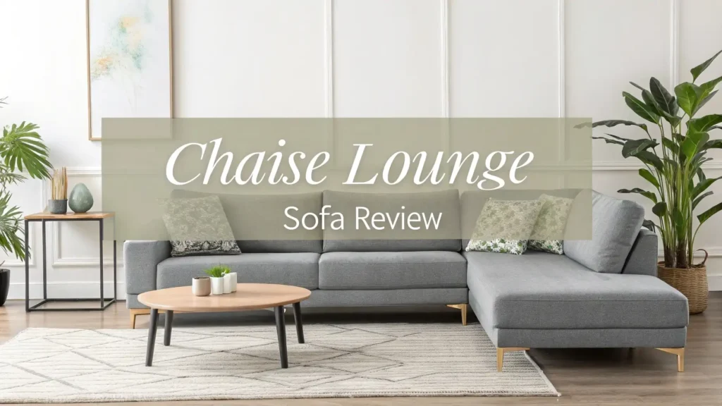 Chaise Lounge Sofa