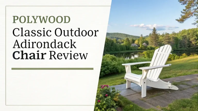 POLYWOOD Classic Outdoor Adirondack Chair Review 2026