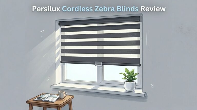 Persilux Cordless Zebra Blinds Review 2026: Worth Buying?