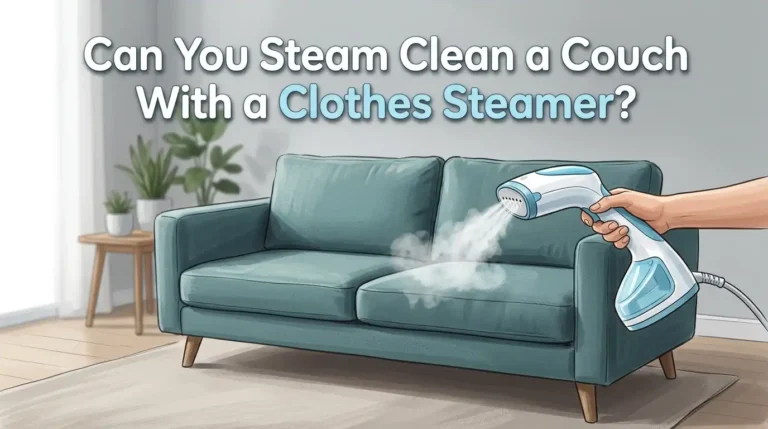 Can You Steam Clean a Couch With a Clothes Steamer?