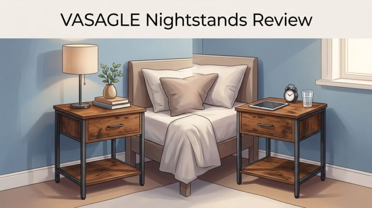 VASAGLE Nightstands Review 2026: Worth the Hype?