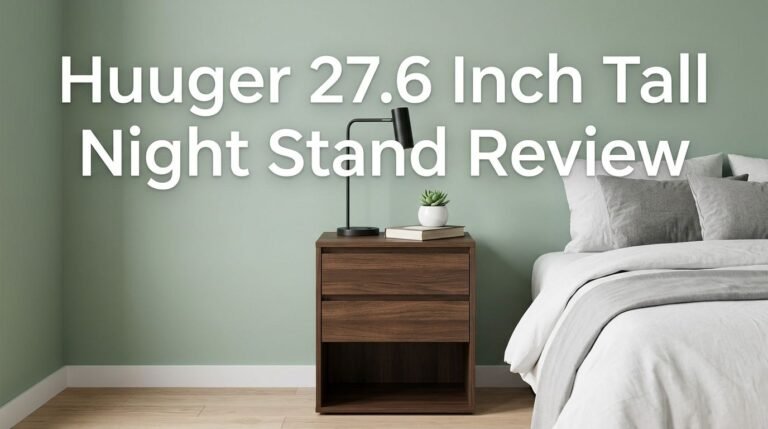 Huuger 27.6 Inch Tall Night Stand Review 2026: Worth It?