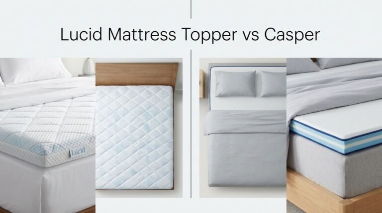 Lucid Mattress Topper vs Casper: An Honest Comparison