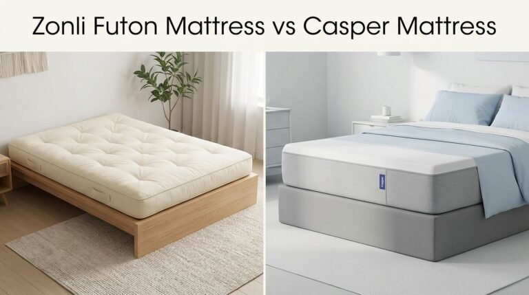 Zonli Futon Mattress vs Casper Mattress: Which One Wins?