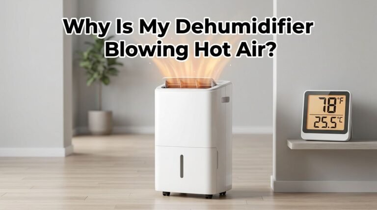 Why Is My Dehumidifier Blowing Hot Air? Causes & Fixes