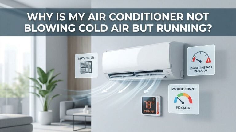 Why Is My Air Conditioner Not Blowing Cold Air but Running?