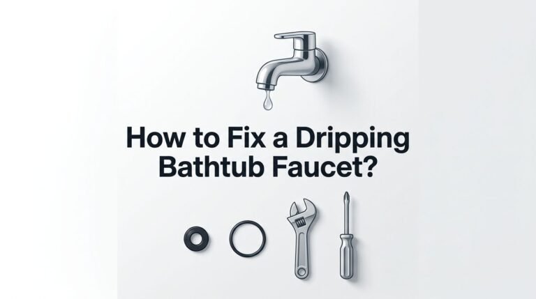 How to Fix a Dripping Bathtub Faucet? A Complete Guide
