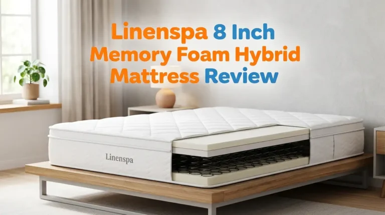 Linenspa 8 Inch Memory Foam Hybrid Mattress Review 2026