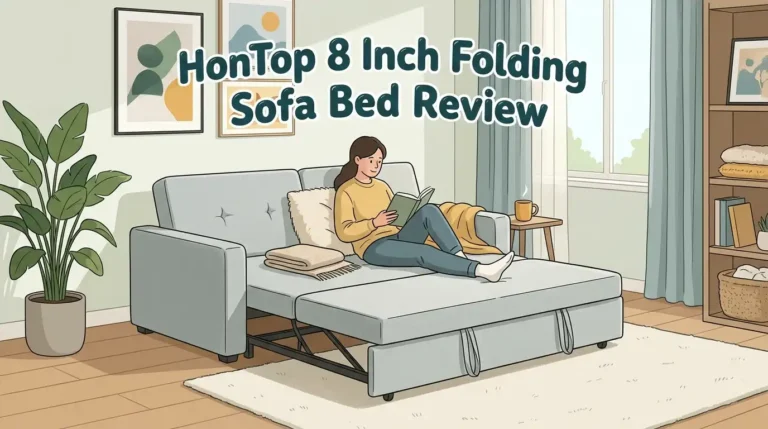 HonTop 8 Inch Folding Sofa Bed Review 2026: Worth Buying?