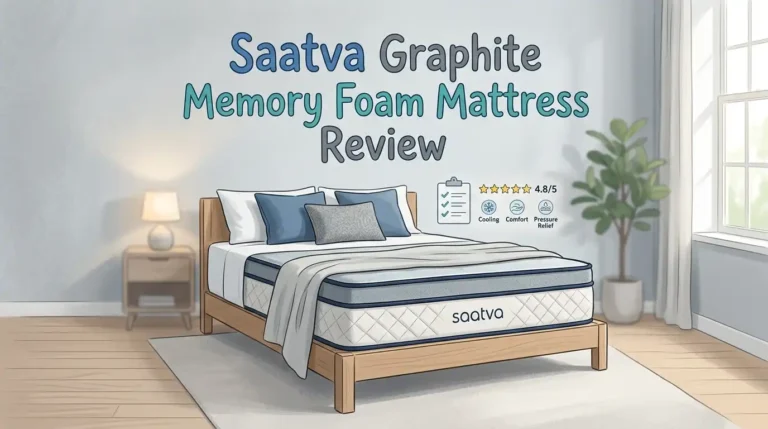 Saatva Graphite Memory Foam Mattress Review 2026