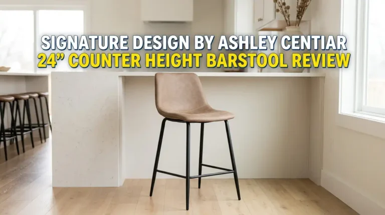 Signature Design by Ashley Centiar 24″ Counter Height Barstool Review 2026