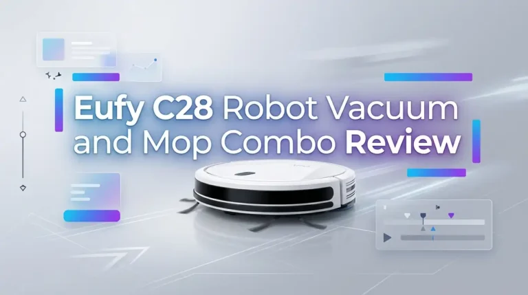 Eufy C28 Robot Vacuum and Mop Combo Review 2026
