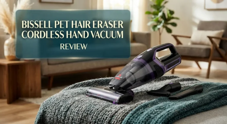 Bissell Pet Hair Eraser Cordless Hand Vacuum Review