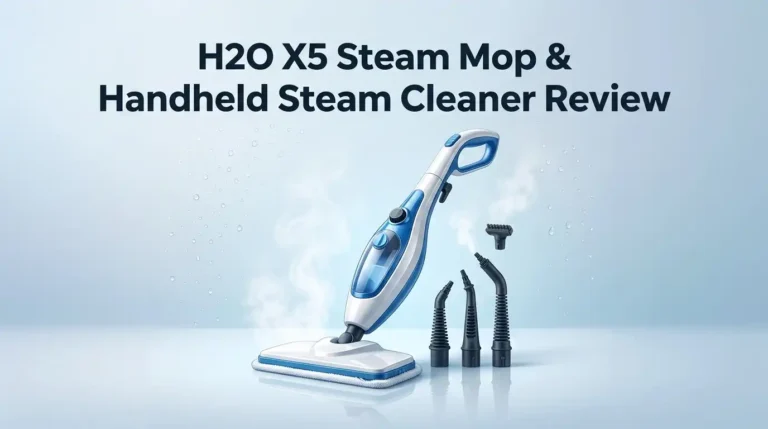 H2O X5 Steam Mop & Handheld Steam Cleaner Review