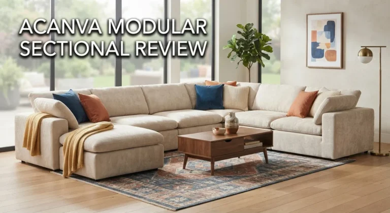 Acanva Modular Sectional Review 2026: Design, Comfort, and Flexibility