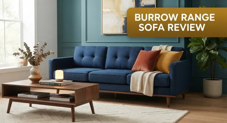Burrow Range Sofa Review 2026: Modular Design and Durability