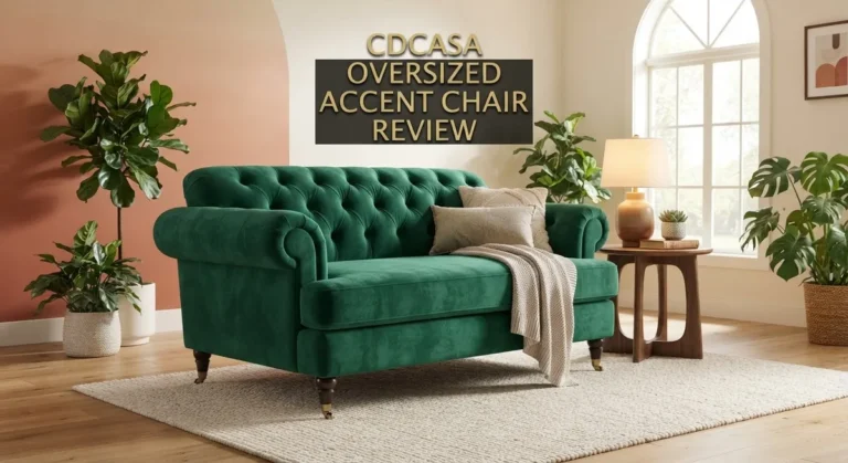 CDCASA Oversized Accent Chair Review 2026: Design, Comfort, and Value
