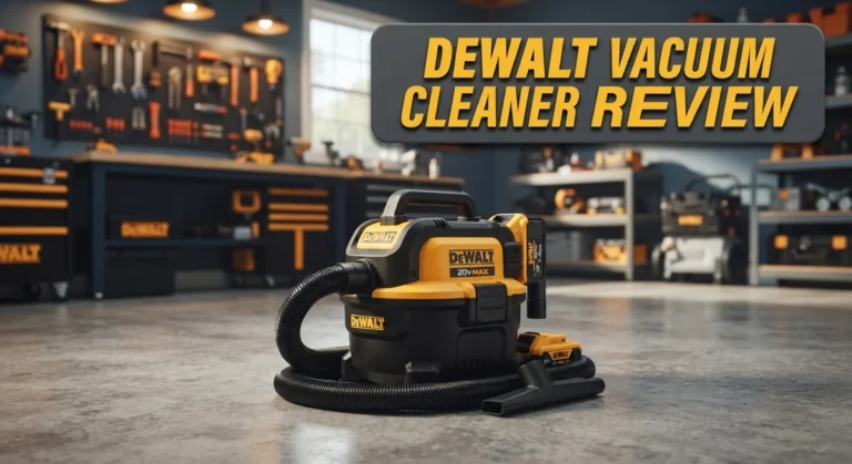 DeWalt Vacuum Cleaner Review 2026: Top Tier or Trash?