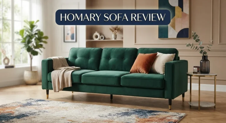 Homary Sofa Review 2026: Design, Comfort, and Quality Analysis