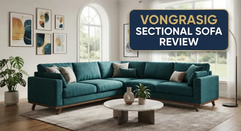 Vongrasig Sectional Sofa Review 2026: Design, Comfort, and Value