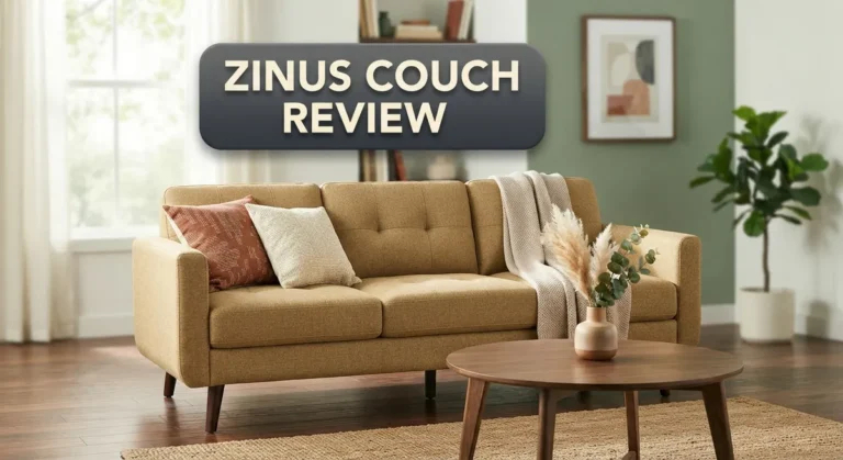 Zinus Couch Review 2026: Design, Comfort, and Assembly Guide