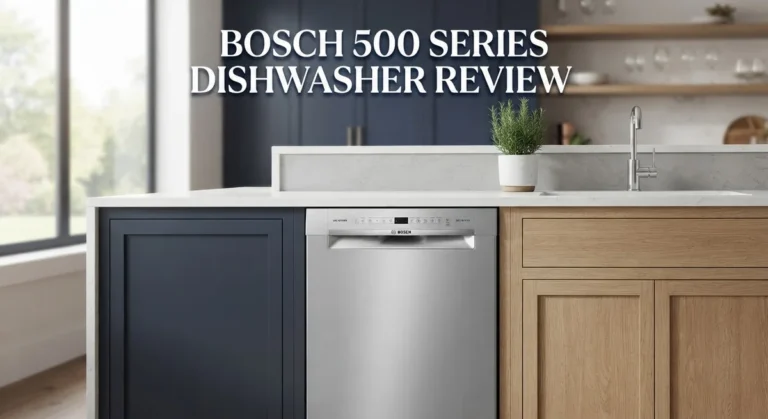 Bosch 500 Series Dishwasher Review: Performance, Features & Reliability