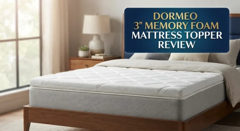Dormeo 3″ Memory Foam Mattress Topper Review