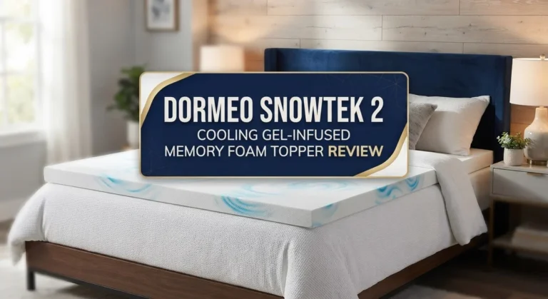 Dormeo SnowTek 2″ Cooling Gel-Infused Memory Foam Topper Review