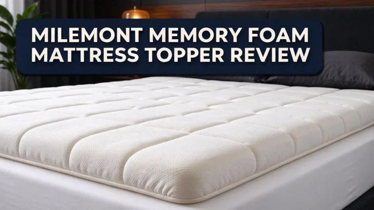 Milemont Memory Foam Mattress Topper Review 2026