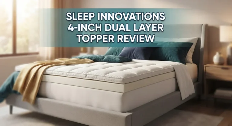 Sleep Innovations 4-Inch Dual Layer Topper Review 2026